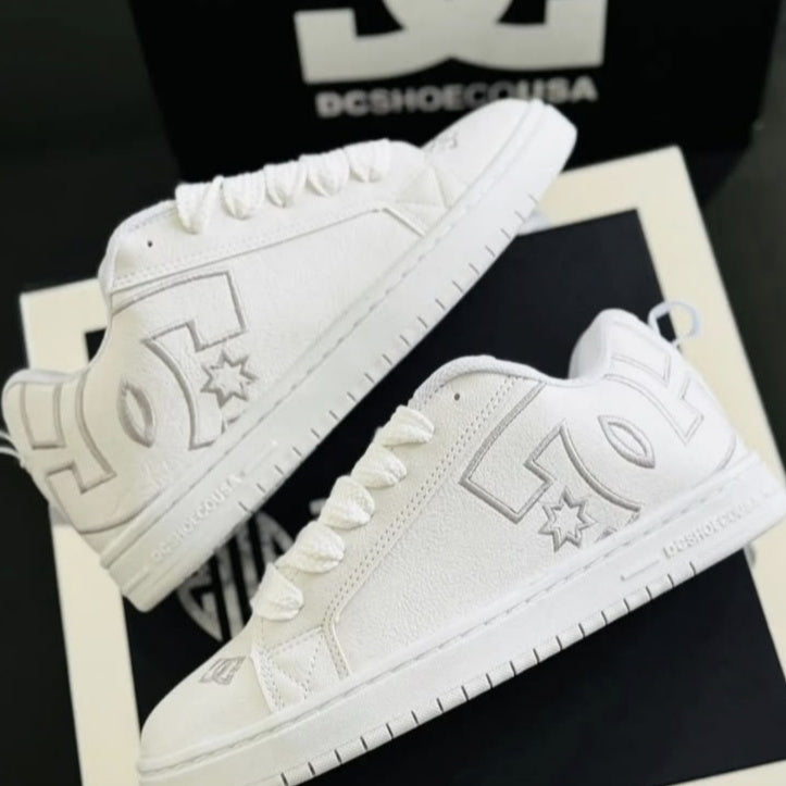 Tênis DC – Branco/Cinza