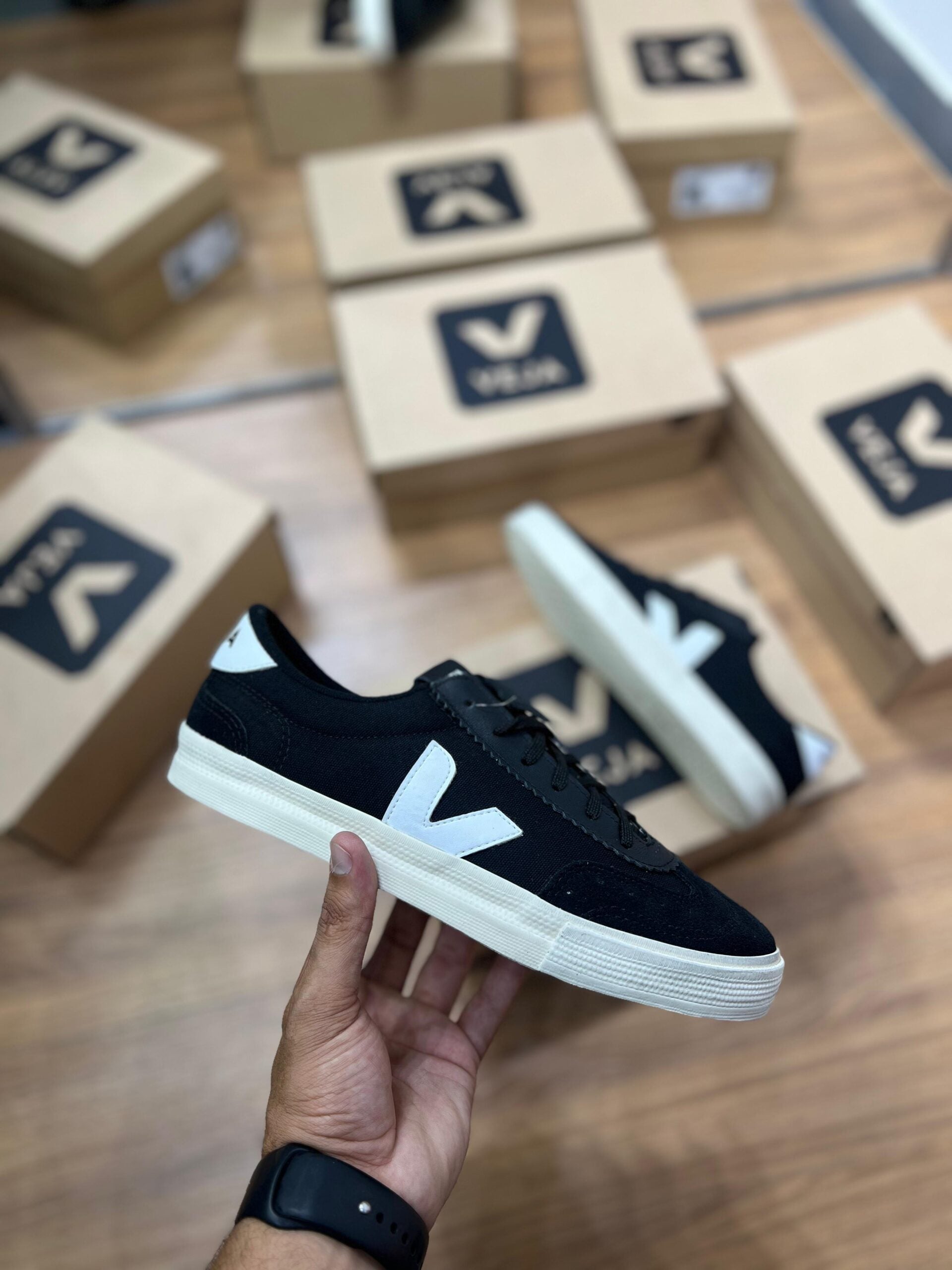 Tênis Vert Couro Masculino Premium