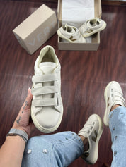 Tênis Vert Velcro Angelical Ouro Feminino Premium