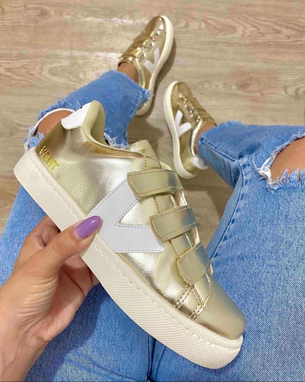 Tênis Vert Velcro Premium Feminino