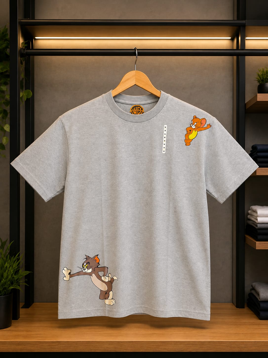 Camisa Oversized Tom e Jerry | M