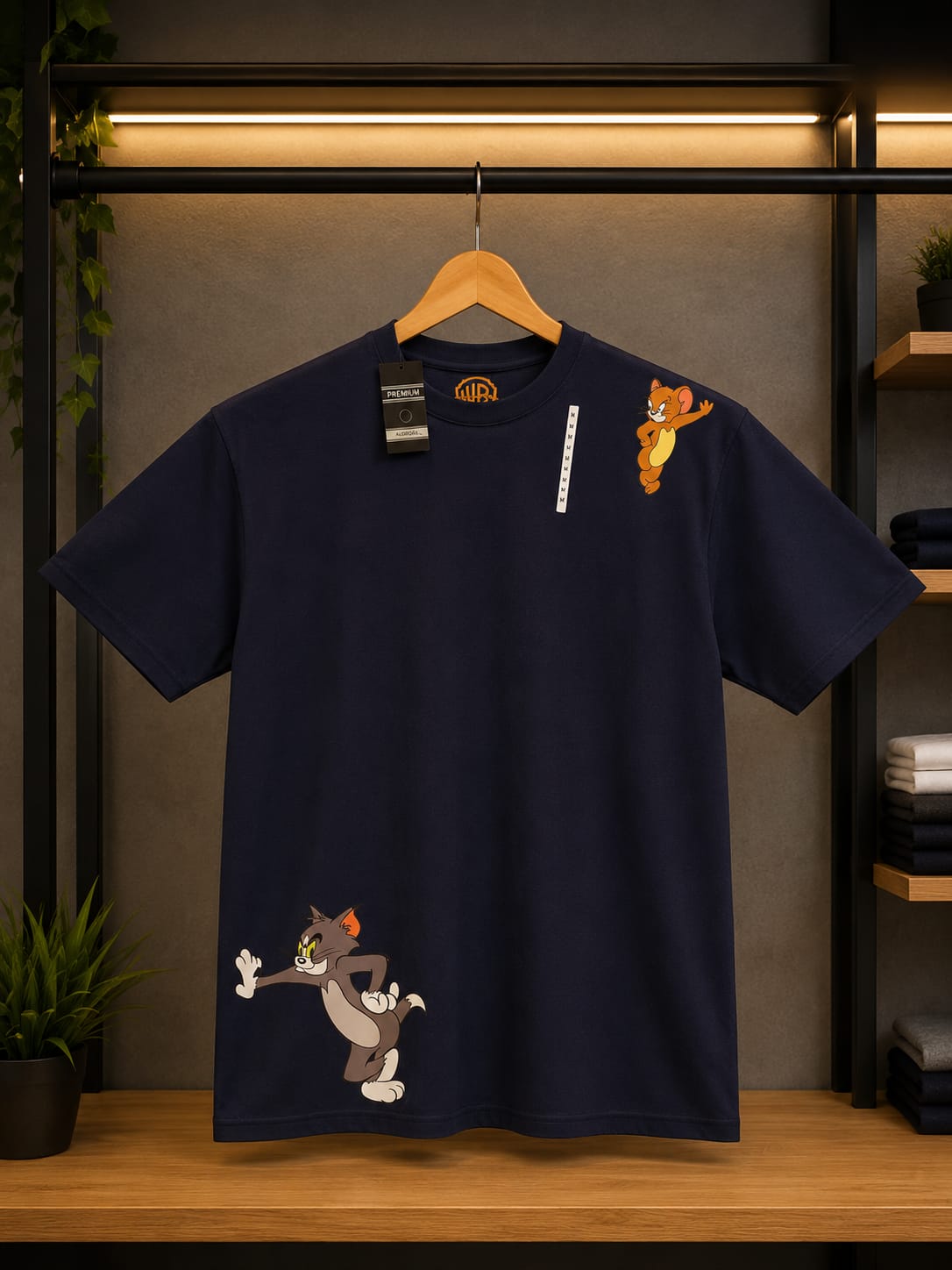 Camisa Oversized Tom e Jerry | P