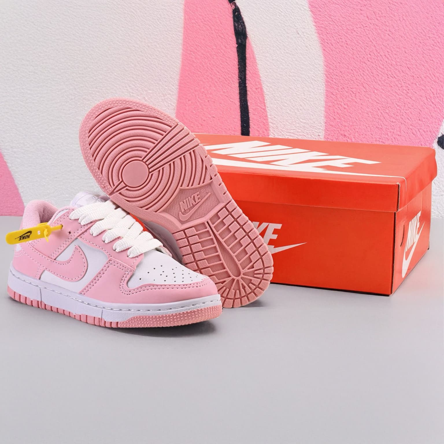 DUNK INFANTIL NUDE/BRANCO